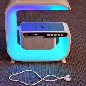 RGB CLOCK SPEAKER - EXCELLENT CONTION